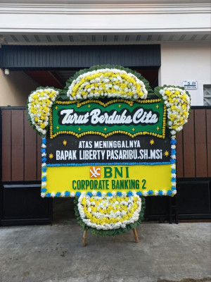 Papan Bunga Duka di Aek Nauli