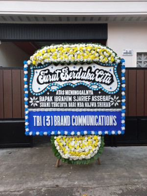 Papan Bunga Duka di Aek Nauli